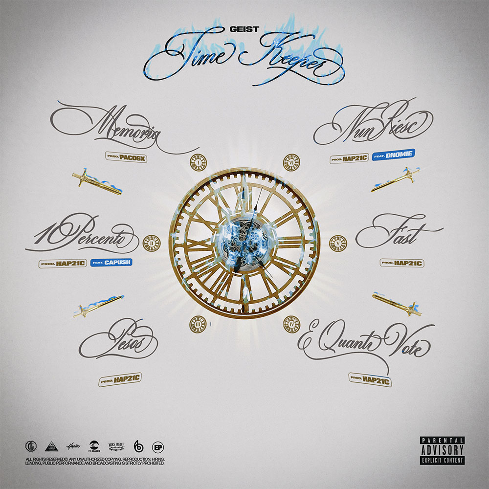 TIME KEEPER tracklist artwork Geist