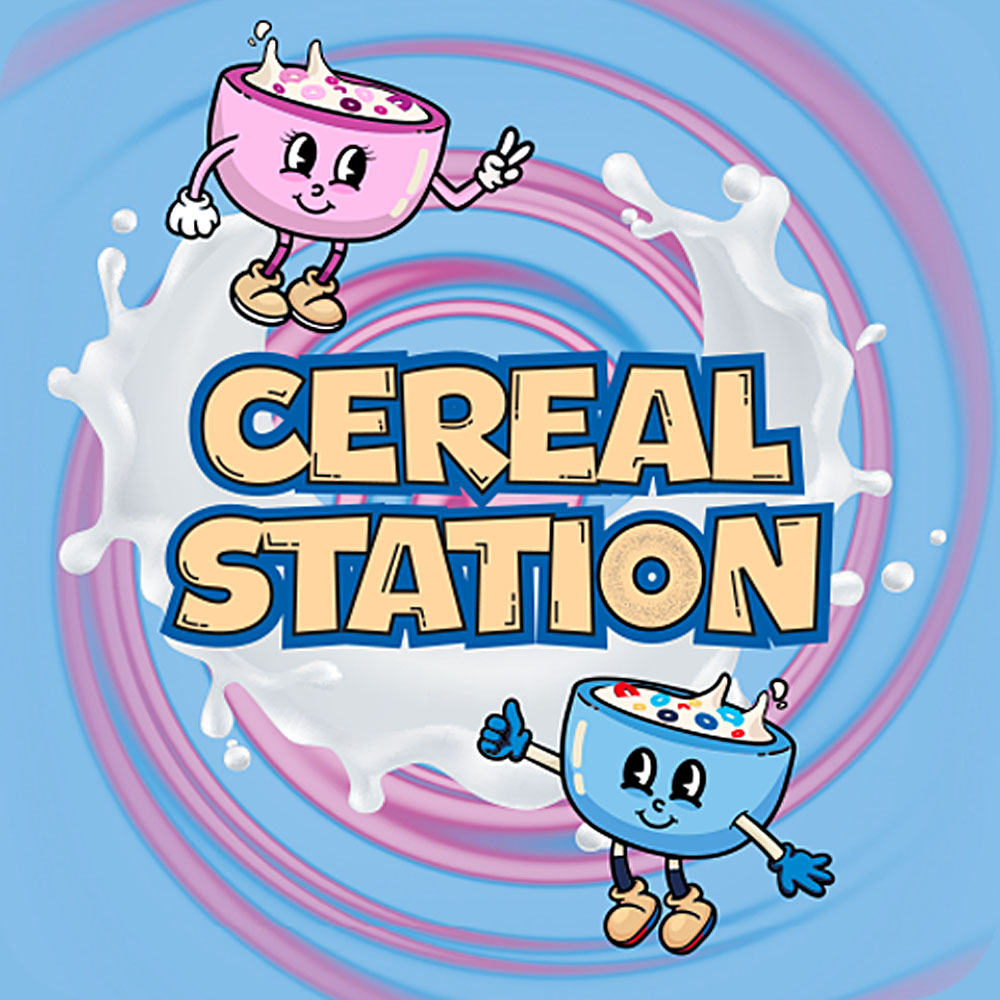 CEREAL STATION NAPOLI cover artwork design