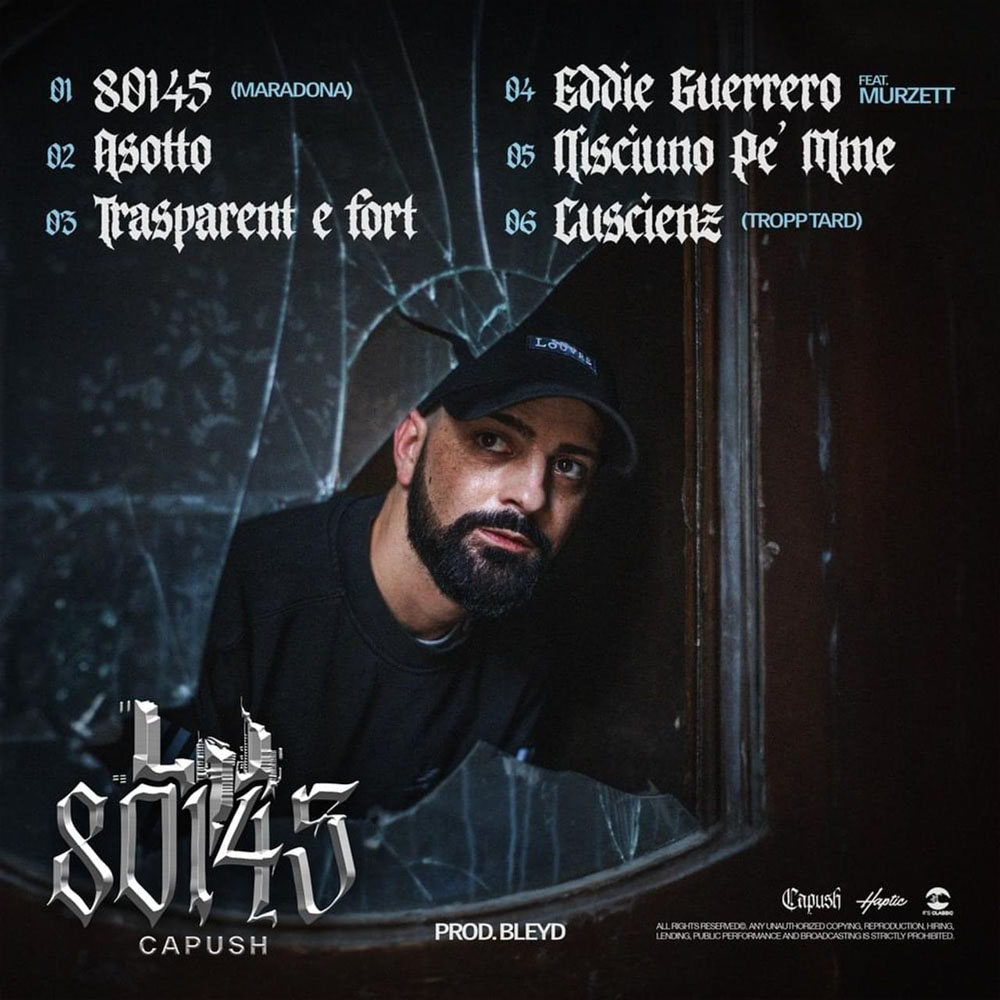 80145 EP tracklist artwork Capush